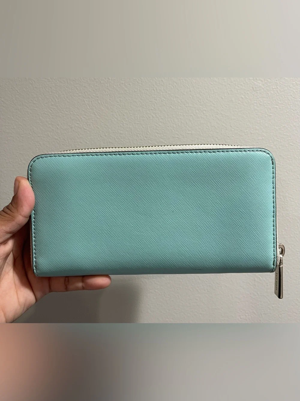 Kate Spade New York Staci Colorblock Large Wallet In Poolside Blue Multi